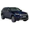 Bull Barra Frontal para Jeep Grand Cherokee 2013-2017 Negro Brillante Acero 1Pza