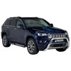 Estribos Barras Laterales para Jeep Grand Cherokee Overland 2013-17 Negro Acero
