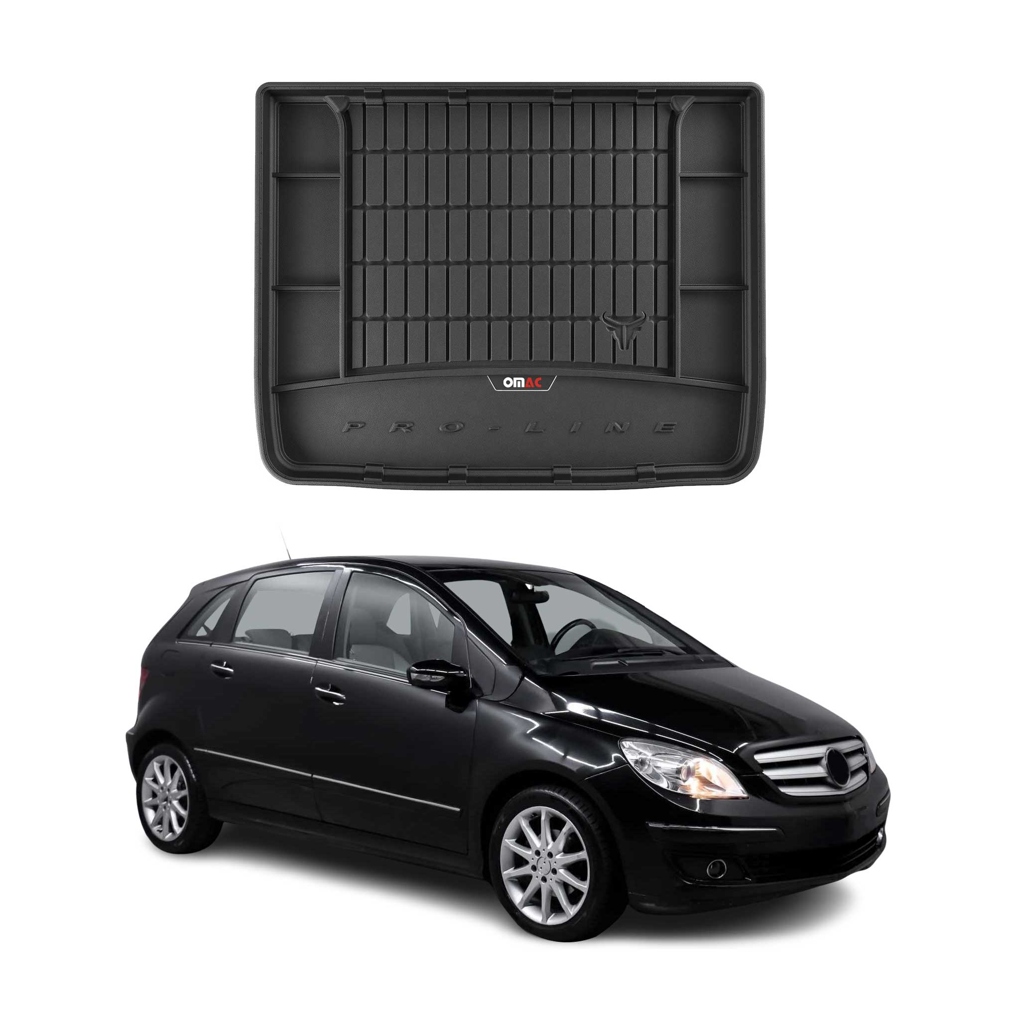 OMAC Premium Bandeja Maletero Alfombrilla para Mercedes B Class 2005-2011