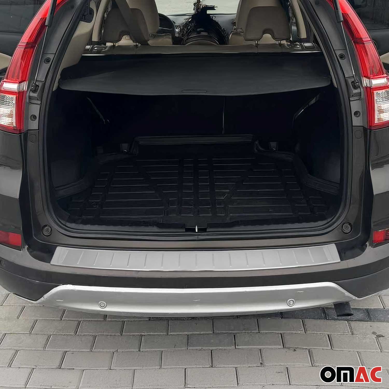 Protector de Parachoques Trasero para Kia Sportage 2023-2026 Plata Acero