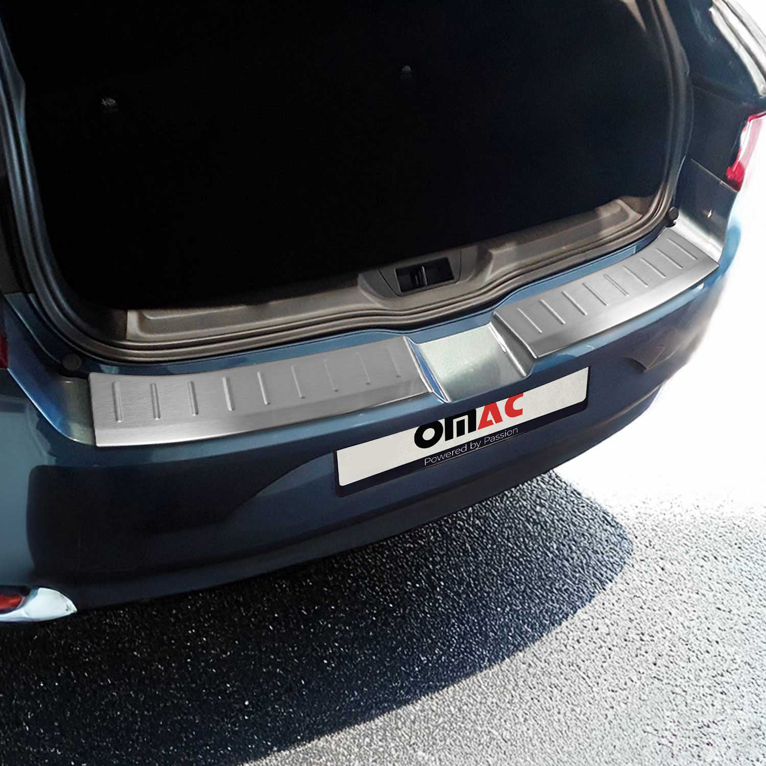 Protector Parachoques para Renault Megane Hatchback 2016-2025 Acero cepillado