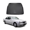 OMAC Bandeja Maletero Alfombrilla para Mercedes E Class W210 1995-2002 Negro TPE