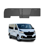 OMAC Alfombrillas De Coche para Renault Trafic 2014-2025 Negro Goma TPE 2Pza