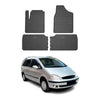 OMAC Alfombrillas De Coche para Ford Galaxy 1995-2006 Negro Goma 4Pza