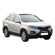 Bull Barra Frontal para Kia Sorento 2009-2012 Negro Brillante Acero 1Pza