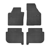 OMAC Alfombrillas De Coche para VW Touran 2003-2010 Negro Goma 4Pza