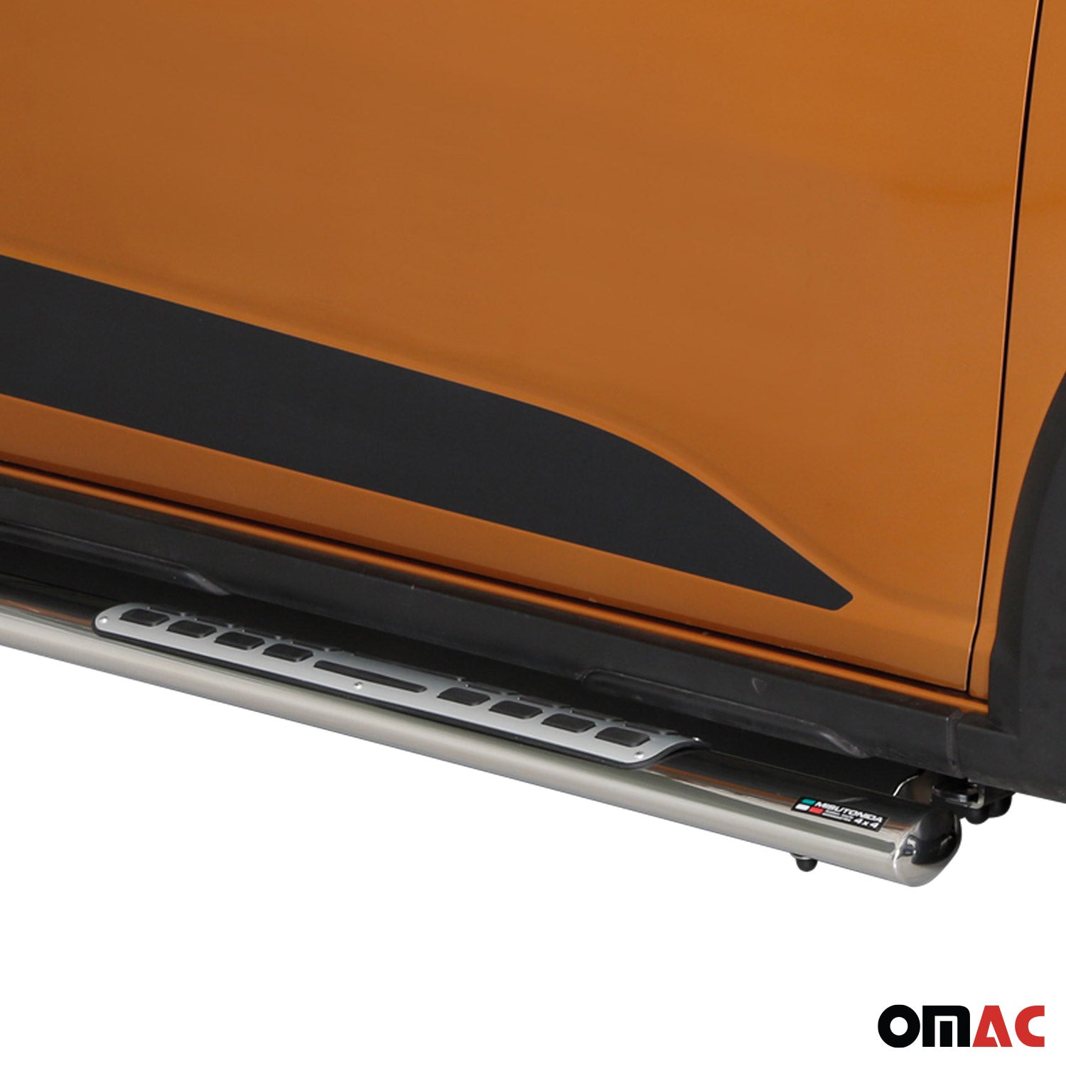 Estribos Barras Laterales para Dacia Sandero Stepway 2021-2025 Plata Acero