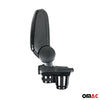 Negro Reposabrazos Consola para Dacia Duster 2 2018-2024 Negro PU Cuero Plástico