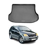 OMAC Bandeja Maletero Alfombrilla para Kia Sorento 2002-2009 Negro Goma TPE 1Pza