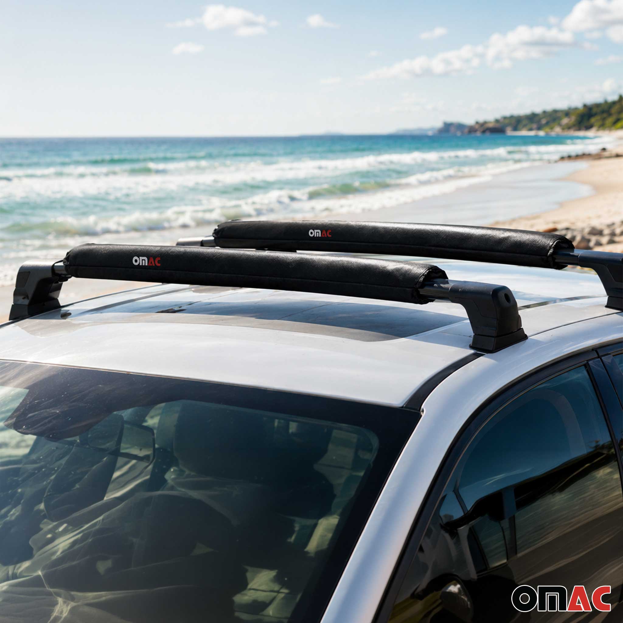 Soporte para windsurf Cinta 3mt con Trinquete Universal Negro Poliéster