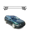 Menabo Barras de Techo Baca para Fiat Marea Weekend 1996-2003 Gris Aluminio 2Pza