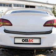 Protector Parachoques para Opel Astra P10 2012-2015 Negro Brillante Acrílica
