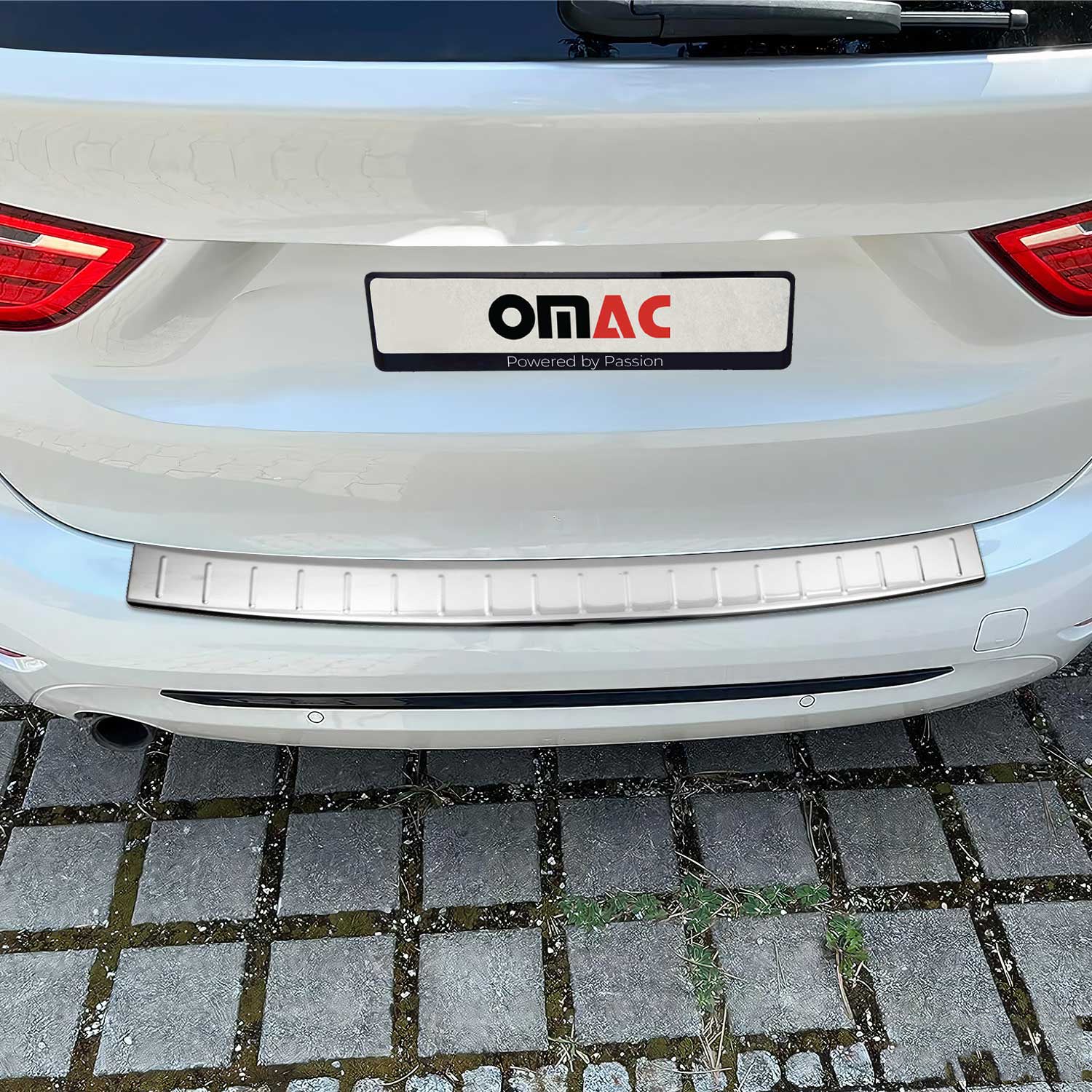 Protector Parachoques para BMW Serie 2 Active Tourer F45 2014-2024 Plata Acero