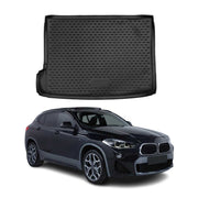 OMAC Bandeja Maletero Alfombrilla para BMW X2 F39 2018-2023 Negro Goma TPE 1Pza