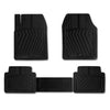 3D Alfombrillas De Coche para VW Caddy 2015-2020 Negro Goma TPE 4Pza