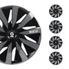 Sparco Tapacubos 16" pulgadas Universal Gris Negro ABS Plástico