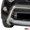 Bull Barra Frontal para Ford Ecosport 2013-2017 Plata Brillante Acero 1Pza