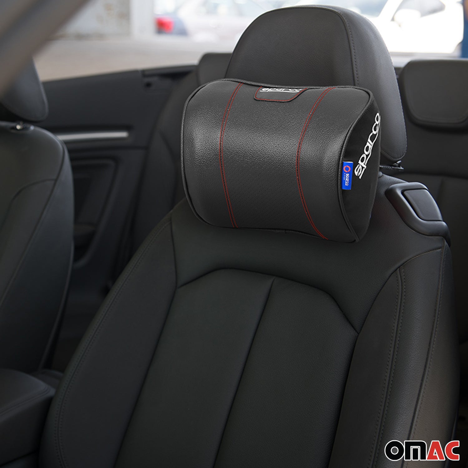 Sparco Cuello Soporte lumbar para de Automóvil Universal Negro