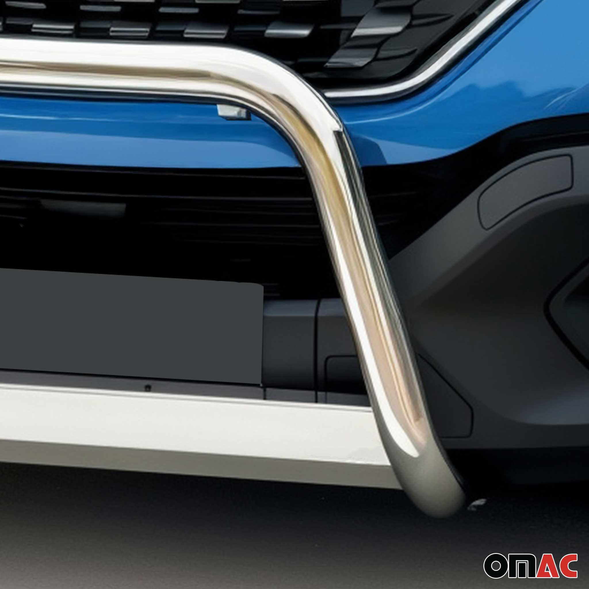 Bull Barra Frontal para Iveco Daily 2019-2023 Plata Brillante Acero 1Pza