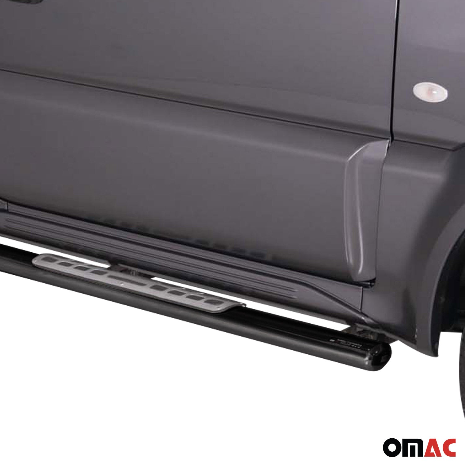 Par de Estribos Barras Laterales para Suzuki Jimny 2012-2017 Negro Acero