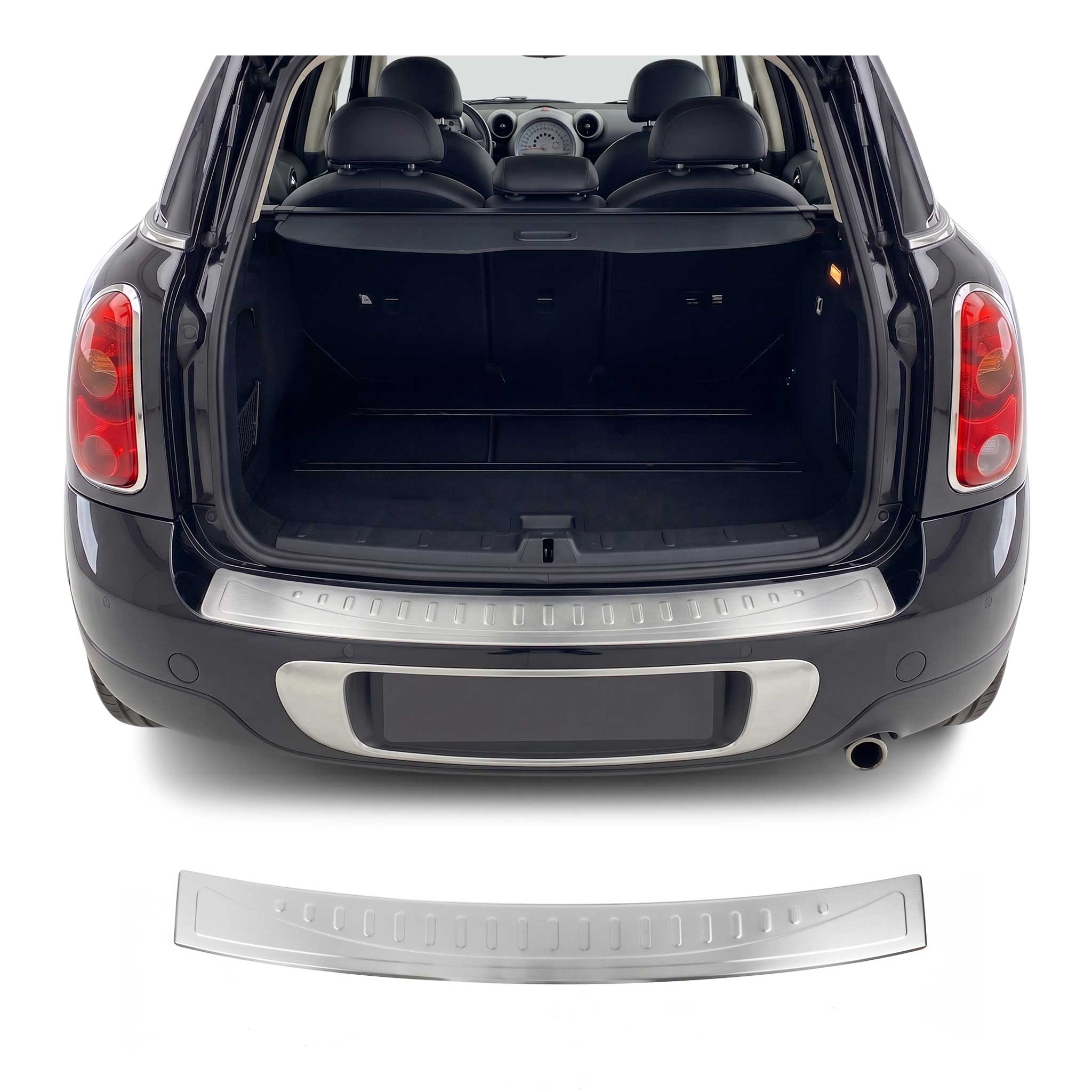 Protector Parachoques para Mini Countryman R60 2010-2017 Acero cepillado
