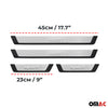 Placa del coche Umbral Cubierta para VW Tiguan 2016-2025 Acero cepillado