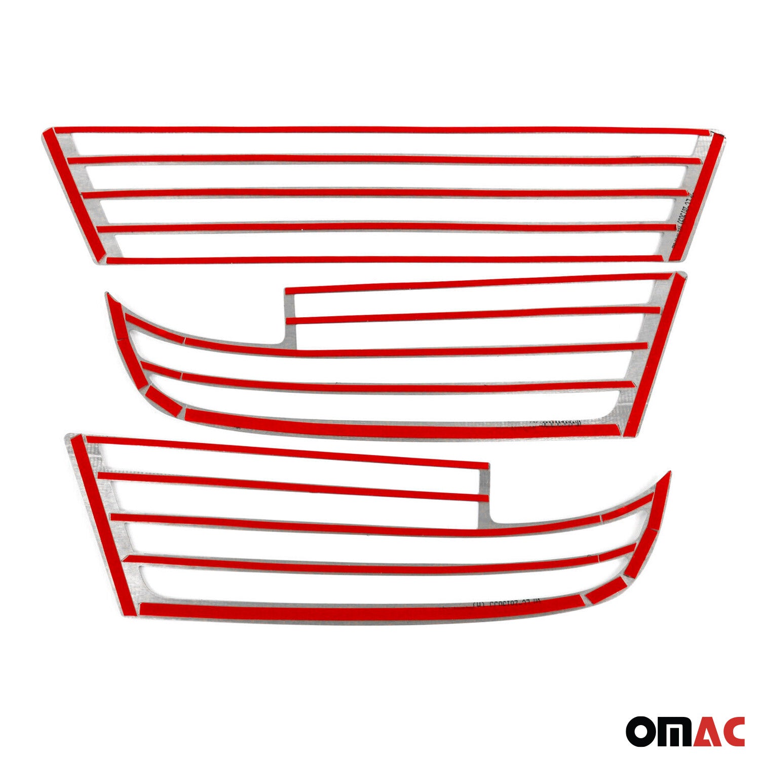 Protector Parachoques para Ford Ranger 2015-2024 Plata Brillante Acero 3Pza