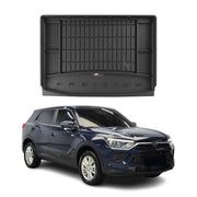 OMAC Premium Alfombrillas De Coche para Ssangyong Korando 2019-2026 TPE Goma 4x