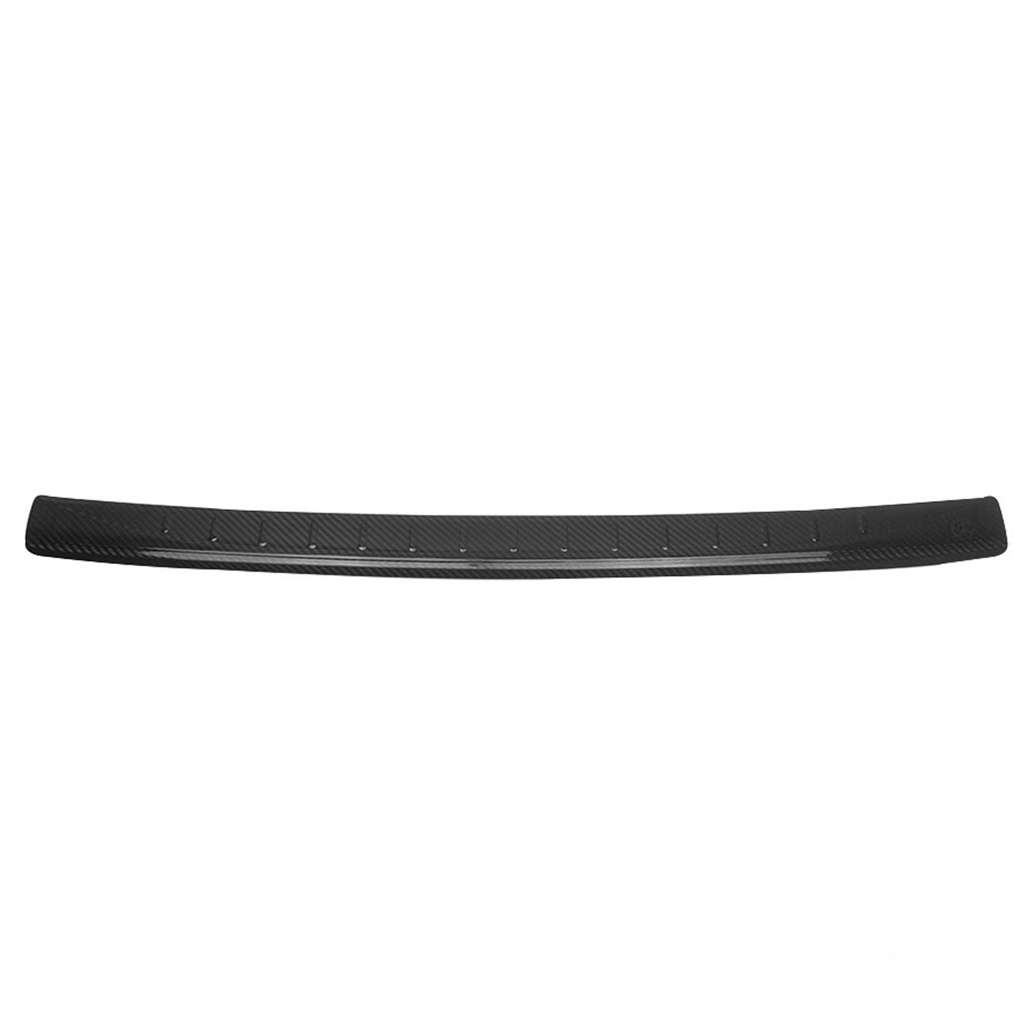 Protector de Parachoques Trasero para Fiat 500 500C 2007-2024 Fibra de Carbono