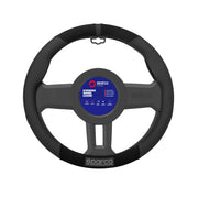 Sparco Cubierta de Para Volante de Automóvil Universal Goma Negro