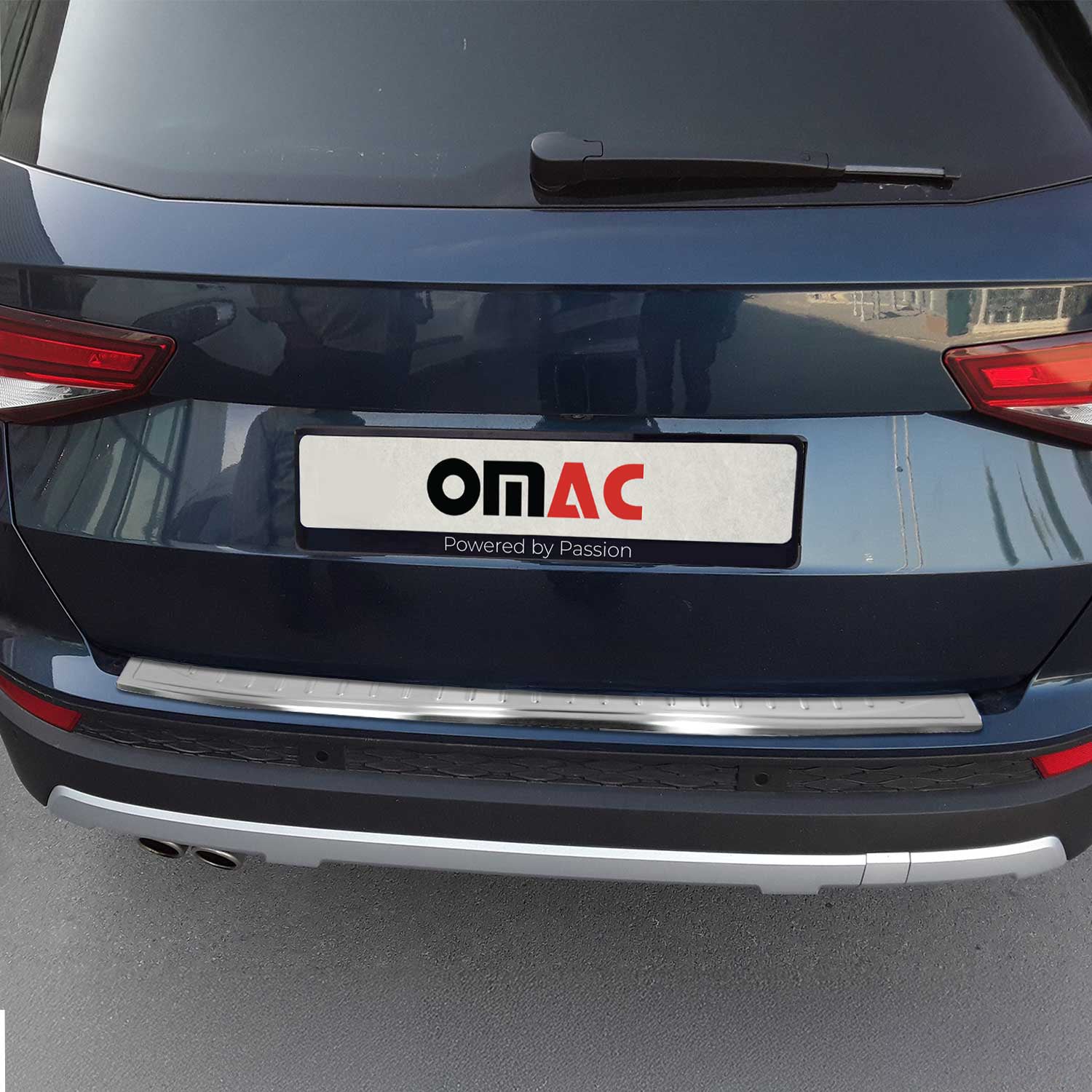 Protector de Parachoques Trasero para Cupra Ateca 2018-2021 Acero cepillado