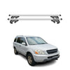 Menabo Barras de Techo Coche Barra para Honda Pilot 2002-2008 Gris Aluminio 2Pza