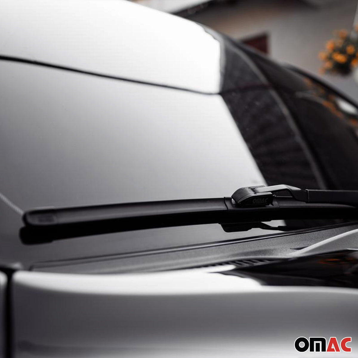 16" Limpiaparabrisas delantero Universal Negro Goma
