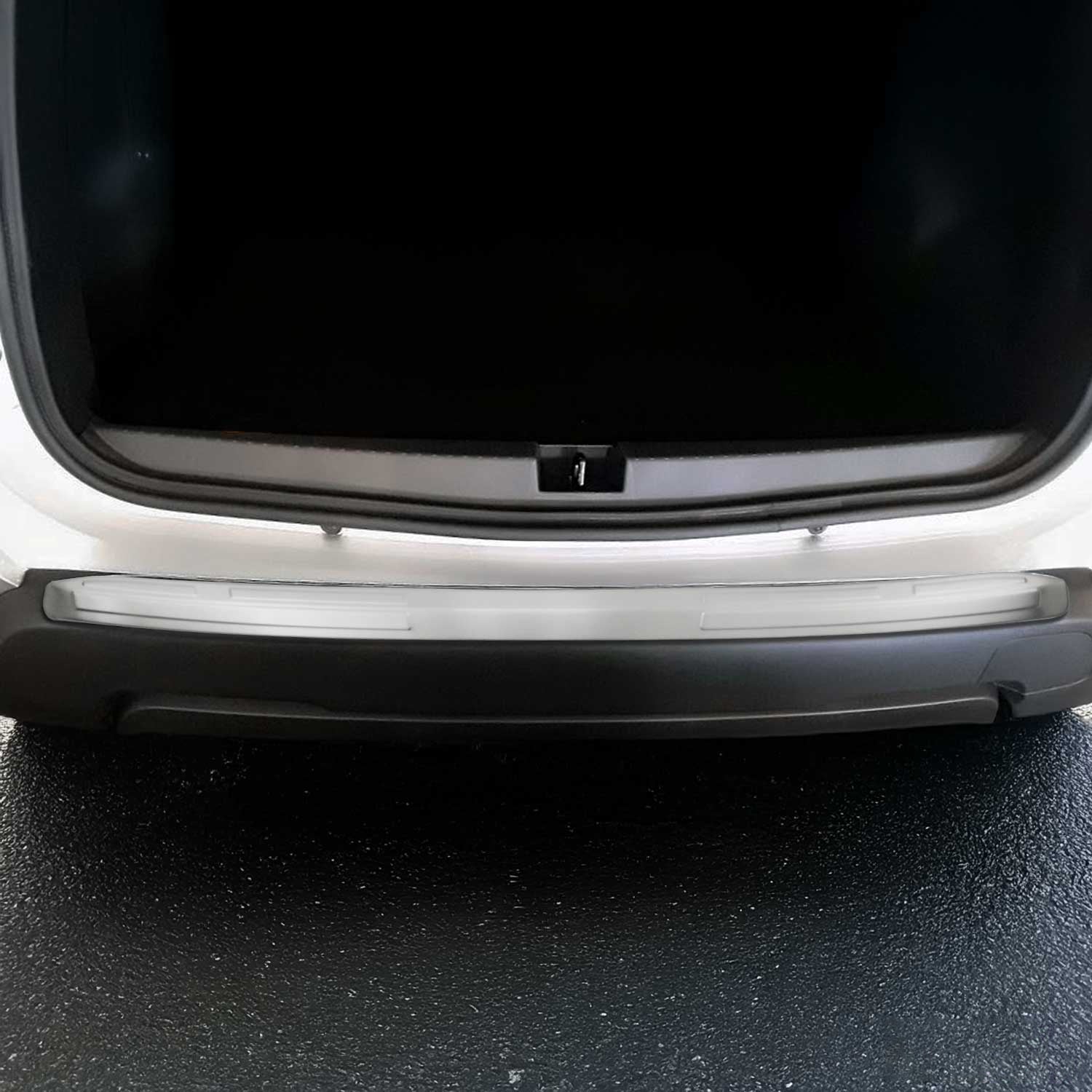 Protector de Parachoques Trasero para Dacia Duster 2018-2024 Acero cepillado