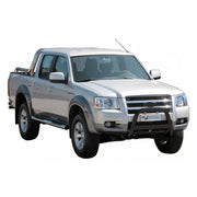 Bull Barra Frontal para Ford Ranger 2007-2009 Negro Brillante Acero 1Pza