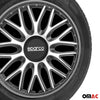 Sparco Roma Tapacubos 15 Pulgadas Universal Plata ABS Plástico