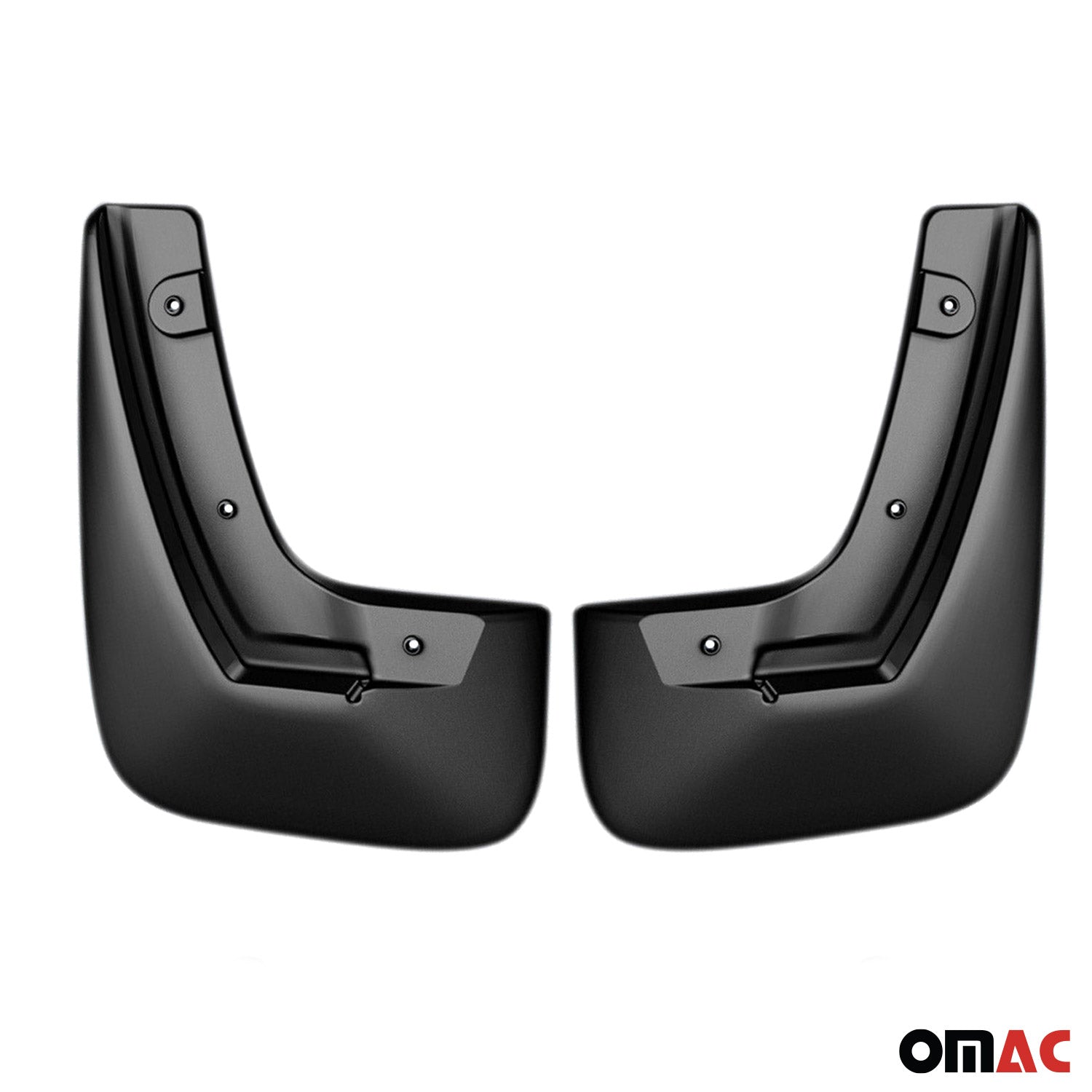 Juego de Guardabarros Trasero para Chevrolet Aveo 2012-2021 Negro Mate 2x