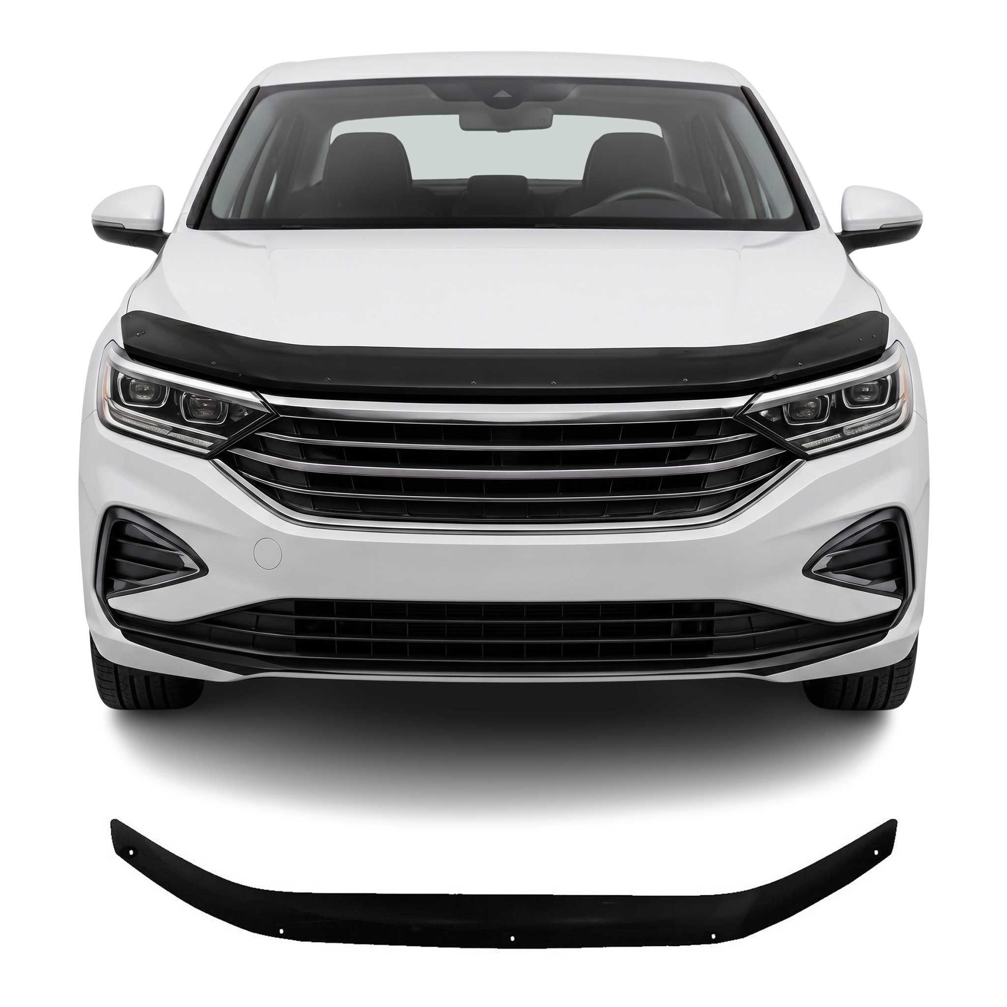 Deflector de Capó para VW Polo 2021-2026 Oscuro Brillante Acrílico
