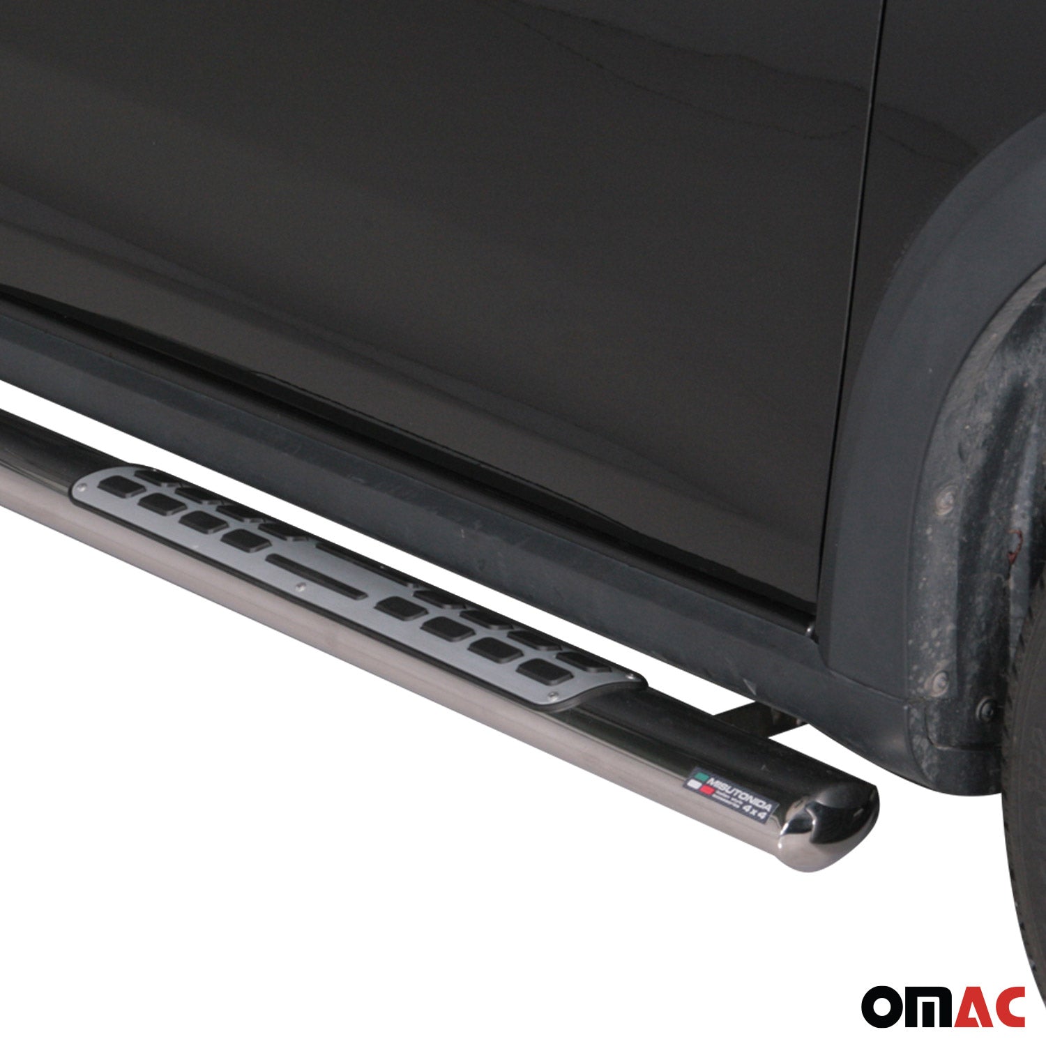 Estribos Barras Laterales para Dacia Sandero Stepway 2012-2016 Plata Acero