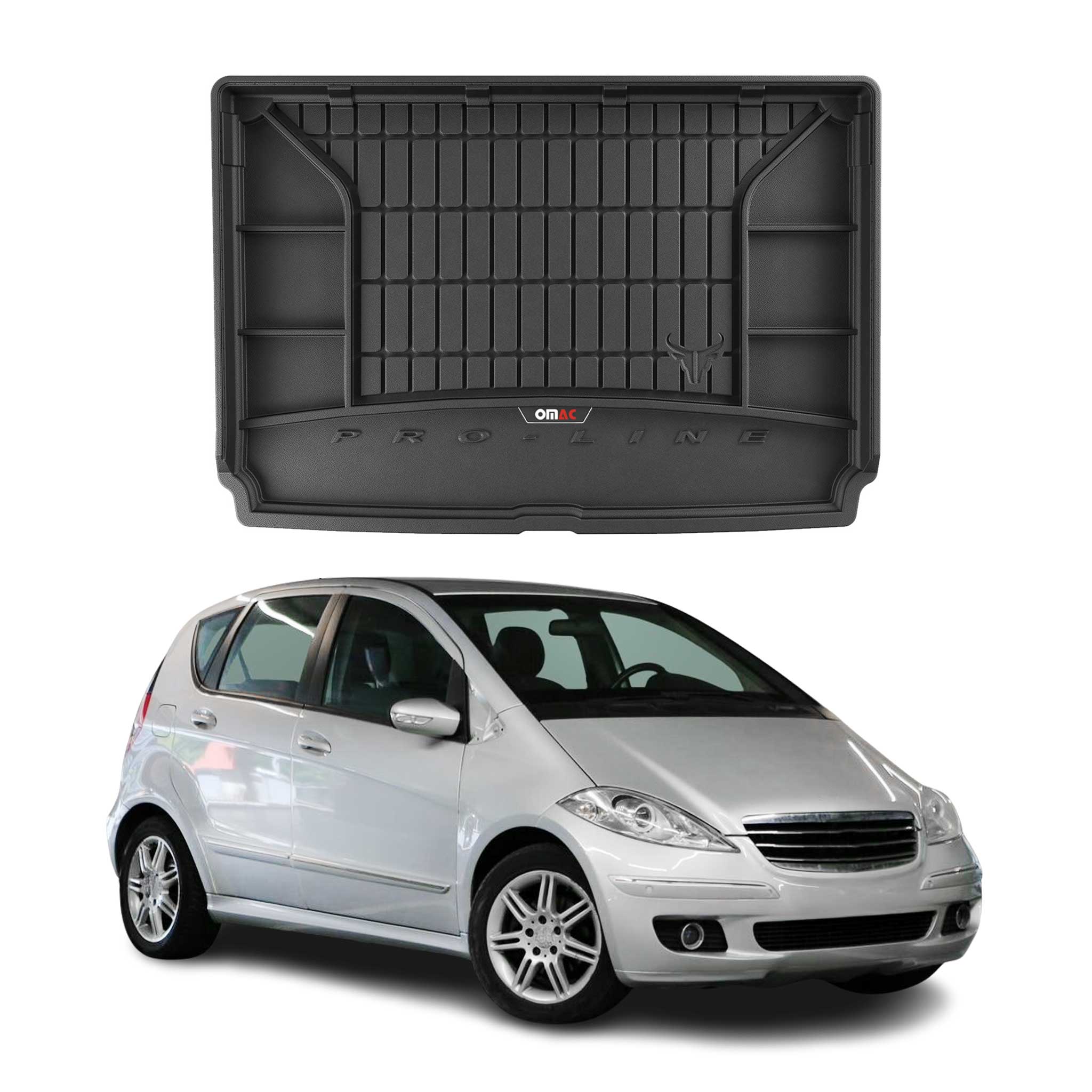OMAC Premium Bandeja Maletero Alfombrilla para Mercedes A Class W169 2004-2012