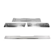 Protector Parachoques para Mercedes Vito Viano W639 2003-2014 Plata Acero 4Pza