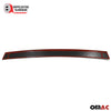 Protector de Parachoques Trasero para Opel Movano 2010-2025 Negro Mate Aluminio