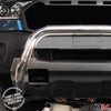 Bull Barra Frontal para Ford Ranger Raptor 2019-2025 Plata Brillante Acero 1Pza