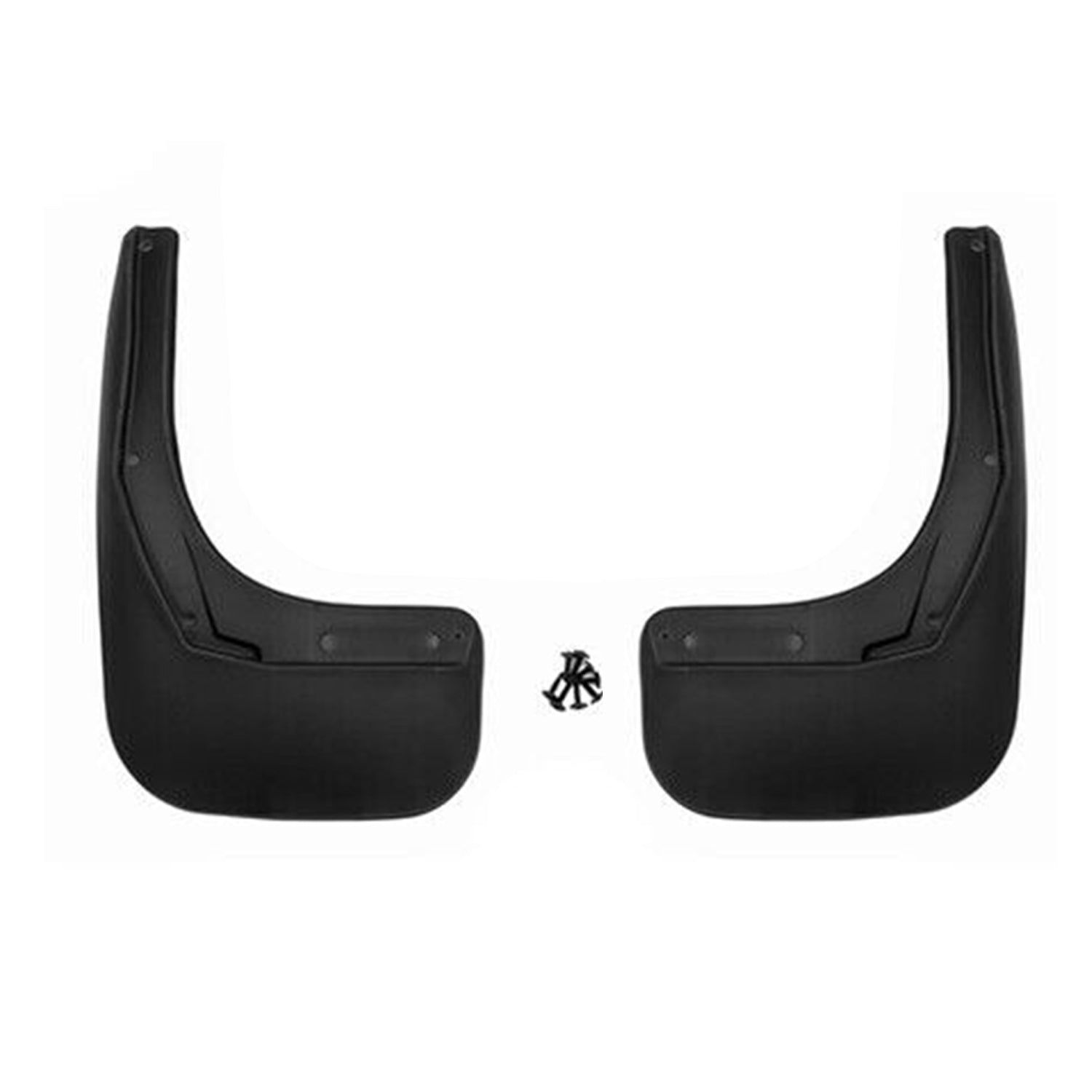 Juego de Guardabarros Trasero para Citroen C4 2009-2018 Negro Mate 2Pza