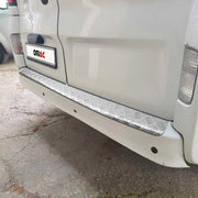 Protector de Parachoques Trasero para Opel Movano 2010-2021 Plata Mate Aluminio