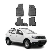 OMAC Alfombrillas De Coche para Dacia Duster 2018-2024 Negro Goma TPE 4Pza
