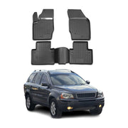 OMAC Alfombrillas De Coche para Volvo XC90 2002-2014 Negro Goma TPE 4Pza