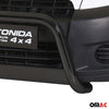 Bull Barra Frontal para Citroen Jumper 2006-2013 Negro Brillante Acero 1Pza