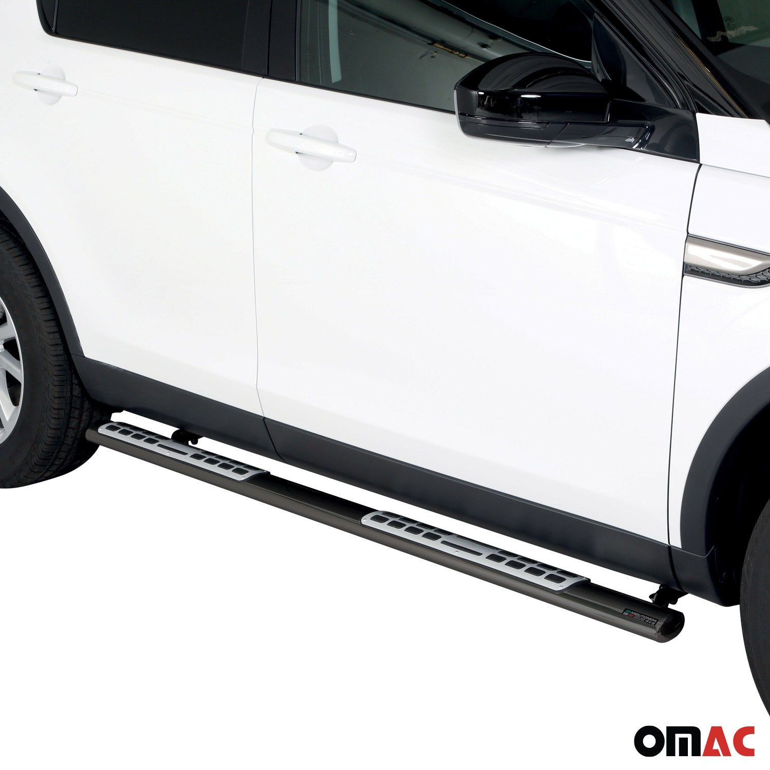 Estribos Barras Laterales para Land Rover Discovery Sport 2014-2018 Negro Acero