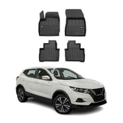 OMAC Premium Alfombrillas De Coche para Nissan Qashqai 2021-2026 TPE Goma 4x